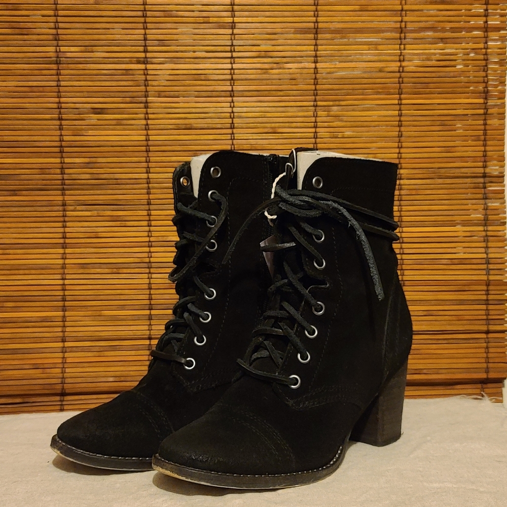 Steve Madden, Gretel, black suede bootie